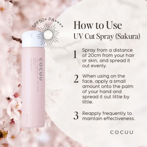 Non-chemical UV Cut Spray (Sakura) 50ml