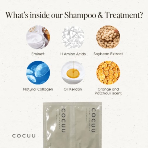 Slow Shampoo & Treatment Sachet