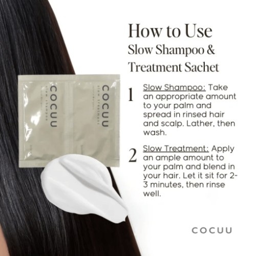 Slow Shampoo & Treatment Sachet